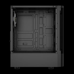 Gamdias Case ATX - TALOS E3 CG - 3 x 120 mm A-RGB, Curved Glass