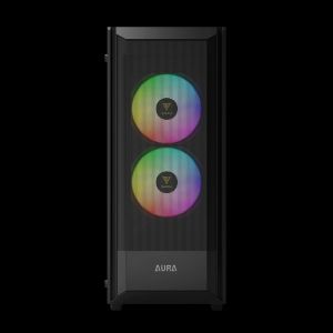 Gamdias кутия Case ATX - AURA GC6 ELITE ARGB BK - Addressable RGB, Mesh