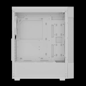 Gamdias кутия Case ATX - AURA GC5 ELITE ARGB WH - Addressable RGB, Mesh, Digital Display