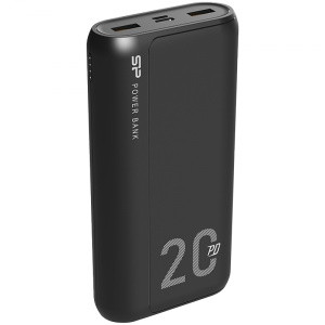 Silicon Power Power Bank, QS15, 20000mAh, Black