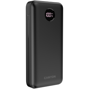 CANYON power bank PB-2002 LED 20000 mAh PD 20W QC 3.0 Black