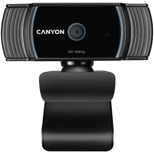 CANYON webcam C5 Full HD 1080p Auto Focus Black