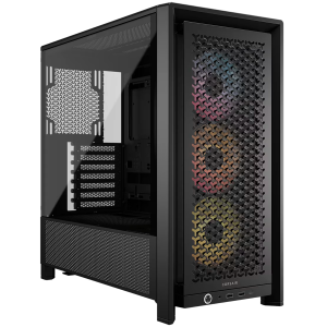 Corsair FRAME 4000D RS ARGB Mid-Tower, Black