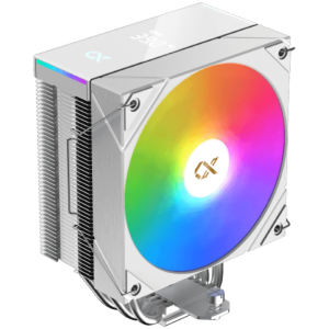 AK4 Digital Arctic (WH, ARGB & Digital LED Panel Top Cover, ARGB PWM Fan, Intel Backplate, Mini ARGB LED Controller)