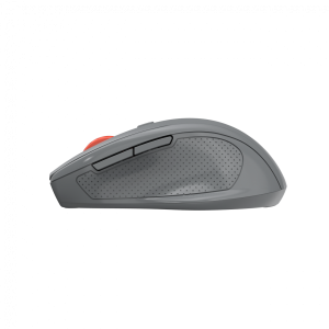 Canyon 6 buttons wireless 2.4Ghz mouse, MX8650A Sensor, DPI up to 1600, Injection case, 3 M life times left and right switches, 2xAAA battery, ABS material. Size: 105x71x40mm, Weight: 59g, Dark grey