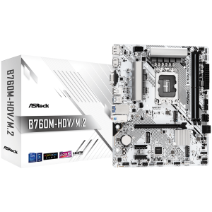 ASROCK B760M-HDV/M.2 mATX LGA1700 DDR5