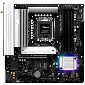 ASROCK MB Desktop B860M Pro Rs Wi-fi, S.1851, 4x DDR5, 1x PCIe 5.0 x16, 1x PCIe 4.0 x4, 1x Blazing M.2, 2x Hyper M.2, 4x SATA3, 2x USB-C, 8x USB 3.2, 6x USB 2.0, 1x RJ-45 2.5GB Lan, 802.11axe Wi-Fi 6E + Bluetooth 5.3, ATX