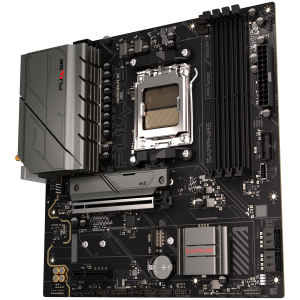 SAPPHIRE AMD B850M AM5 PULSE Ryzen R9/R7/R5, 4x DDR5 7600MHz, PCIE 5, 1x M.2 Gen5, 1x M.2 Gen4, LAN 2.5 Gbps, WIFI6, USB, MATX
