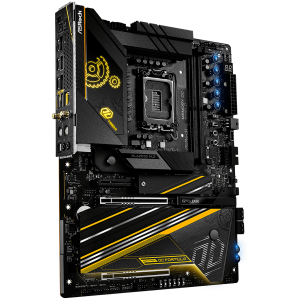 ASROCK MB Desktop Z890 Taichi OCF, S1851, 2x DDR5, 2x PCIe 5.0 x16, 1x PCIe 4.0 x4, 1x Blazing M.2, 5x Hyper M.2, 4x SATA3, 4x USB-C, 9x USB 3.2, 3x USB 2.0, 1x RJ-45 5GB Lan, 802.11ax Wi-Fi 7 + Bluetooth 5.4, 1x SPDIF, ATX