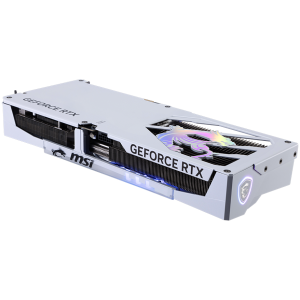 MSI Video Card Nvidia GeForce RTX 5080 16G GAMING TRIO OC WHITE (16GB GDDR7/256bit, PCI-E Gen5, 3x DP 2.1, 1x HDMI 2.1, 1x 16-pin Power Connector, 850W recommended PSU, Retail)