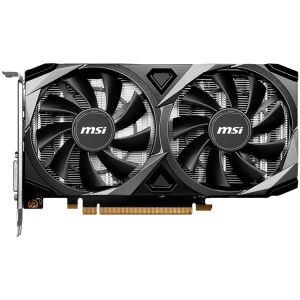 MSI Video Card Nvidia GeForce RTX 3050 VENTUS 2X XS 8G OC, 8GB GDDR6, 128bit, Boost: 1807 MHz, 2560 CUDA Cores, PCIe 4.0, 1x DP 1.4a, 1xHDMI 2.1a, 1xDL-DVI-D, RAY TRACING, Dual Fan, 500W, 3Y