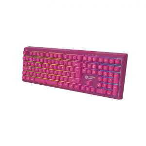 Canyon 105keys gaming keyboard,with 2.4G+ Bluetooth mode, battery 2000mAh, RGB backlight 3 types and 7 colors, size:407*119*19mm, PVC cable 1.8M , Black,weight:556+/-10g
