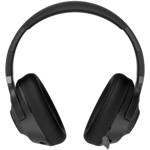 LORGAR Noah 500, Wireless Gaming headset with microphone, JL7006, BT 5.3, battery life up to 58 h (1000mAh), USB (C) charging cable (0.8m), 3.5 mm AUX cable (1.5m), size: 195*185*80mm, 0.24kg, black