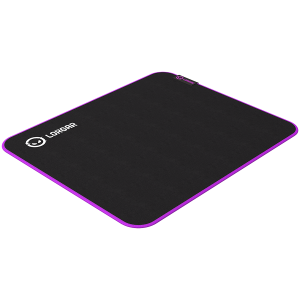 Lorgar Main 313, Gaming mouse pad, High-speed surface, Purple anti-slip rubber base, size: 360mm x 300mm x 3mm, weight 0.195kg