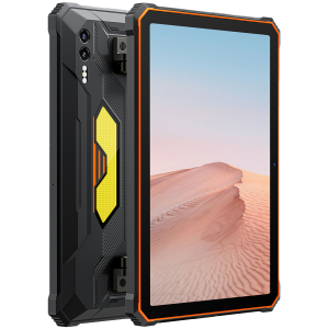 Blackview Rugged Tab Active 10 Pro 10.95-inch FHD+IPS 1920x1200 90Hz Corning 3th 12GB/512GB MT6878 Octa-core 2.5GHz 50MP Front/108MP+20MP Rear Camera infared nught vision 30000mAh NO Charging Android 14 up to 15 NFC Camping lights MIL-STD-810H Orange