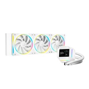 DeepCool Water Cooling LM360 WH - 2.4 inch IPS Display, Addressable RGB