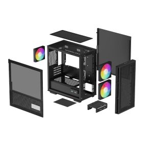 DeepCool Case mATX - CH360 DIGITAL