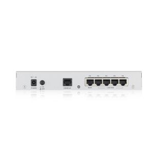 Защитна стена ZyXEL USG FLEX 50 Series, 10/100/1000, 1*WAN, 4*LAN/DMZ ports, WiFi 6 AX1800, 1*USB (device only)
