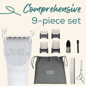 Машинка за подстригване Beurer PP 110 Fluffy Professional grooming for dogs and cats;individually adjustable cutting lengths and extra-long battery life;Quiet motor;Wide stainless steel blade