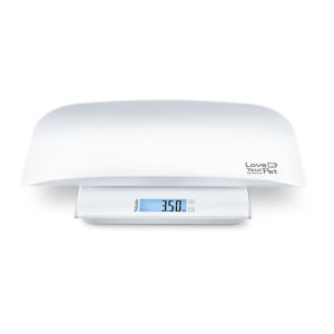 Везна Beurer PP 170 Polly Multifunctional pet scale;Detailed graduation (10 g to 5 kg, 50 g to 50 kg, 100 g to 180 kg);Easy-to-read LCD display