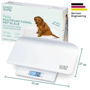 Везна Beurer PP 170 Polly Multifunctional pet scale;Detailed graduation (10 g to 5 kg, 50 g to 50 kg, 100 g to 180 kg);Easy-to-read LCD display