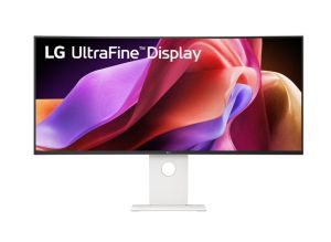 Монитор LG 40U990A-W, 39.7'' UltraFine Nano 21:9, IPS Black 5K2K (5120x2160), 1ms MBR, 120Hz, 5ms, 450 cd/m2, 2000:1, HDR 10, DCI-P3 99%,  USB-C, FreeSync, VRR, PIP, 2 PBP, HDMI, DP, Thunderbolt 5, Built-in KVM, Speacer 2X10W, PIP, PBP, Tilt, Height, Swiv