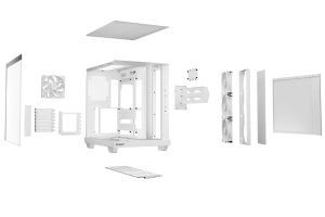 be quiet! Case ATX - LIGHT BASE 500 LX White