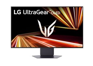 Монитор LG 32GX850A-B, 31.5", UltraGear OLED, 0.03ms, AG, UHD 4K (3840x2160), Dual-Mode (4K 165Hz FHD 330Hz), HDR 10, DCI-P3 99%, 1500000:1, 275cd/m2, DCI-P3 98.5%, USB, AMD Free-sync, NVIDIA G-Sync, VRR, HDMI, DisplayPort,  LG Switch, Height, Tilt, Pivot