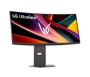 Монитор LG 34G600A-B, 34", UltraGear 21:9 Curved, VA, 1ms MBR, 5ms, WQHD (3440x1440), 160Hz, HDR 10, 4000:1, 300cd/m2, sRGB 99%, Free-sync, NVIDIA G-SYNC Compatible, VRR, HDMI, DP, Speakers 5Wx2, LG Switch, Height, Swivel, Tilt, Black