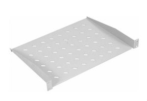 Рафт за комуникационен шкаф 400мм 1U 19“ 2 точки