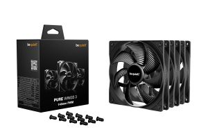 be quiet! Fan Pack 3-in-1 3 x 140mm - PURE WINGS 3 140mm PWM 3-Pack