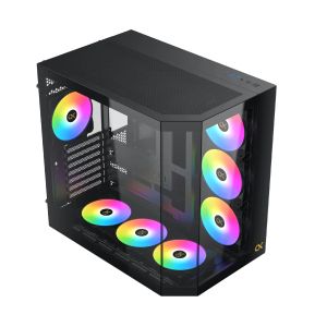 Xigmatek Case EATX - Cubi II - 7 ARGB Fans