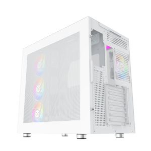 Xigmatek Case EATX - AQUA ULTRA AIR Arctic - 7 ARGB Fans
