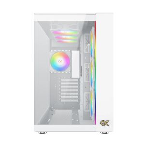 Xigmatek Case EATX - AQUA ULTRA AIR Arctic - 7 ARGB Fans