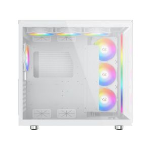 Xigmatek Case EATX - AQUA ULTRA AIR Arctic - 7 ARGB Fans