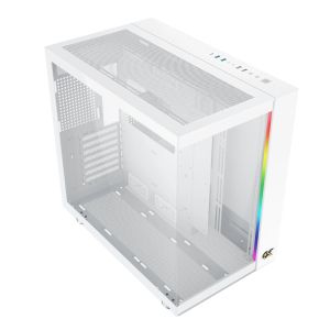 Xigmatek Case EATX - AQUA ULTRA AIR Arctic - 7 ARGB Fans