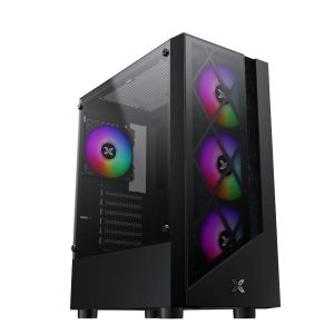 Xigmatek Case ATX - Duke - 4 RGB Fans