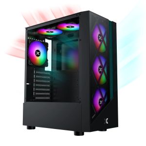 Xigmatek Case ATX - Duke - 4 RGB Fans