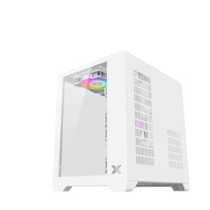 Xigmatek Case mATX - Aqua M Lite Arctic - 5 ARGB Fans