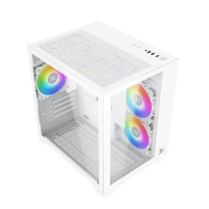 Xigmatek Case mATX - Aqua M Lite Arctic - 5 ARGB Fans