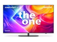 Philips TV 55PUS9010/12, 55" The One 4K Ultra HD QLED, 3840x2160p, DVB-T/T2/T2-HD/C/S/S2, 144Hz, Ambilight 3, P5 Perfect Picture, 90% DCI, HDR+, Titan OS, Dolby Atmos, Dolby Digital, VRR, 4*HDMI, 2*USB, 802.11ac, 40W RMS, Black