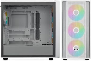 Case CoolerMaster MasterBox 600 - White ARGB
