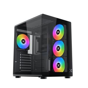 Xigmatek кутия Case ATX - Aqua Compact Air - 4 ARGB Fans