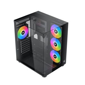 Xigmatek кутия Case ATX - Aqua Compact - 4 ARGB Fans