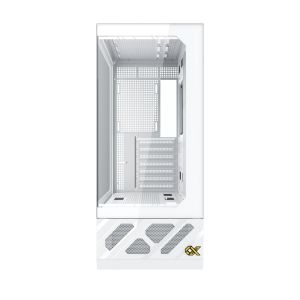 Xigmatek Case E-ATX - Alphard Pro Arctic - 6 inch LCD Display, 6 ARGB Fans