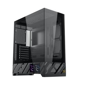 Xigmatek Case E-ATX - Alphard Pro - 6 inch LCD Display, 6 ARGB Fans