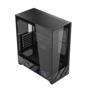 Xigmatek Case E-ATX - Alphard Pro - 6 inch LCD Display, 6 ARGB Fans