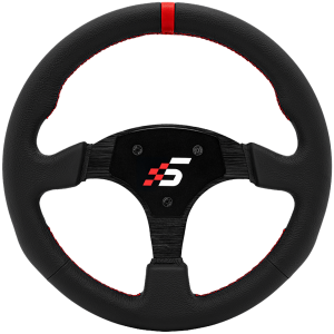 SIMAGIC Round-Shaped Steering wheel without HUB, 330mm, Leather. S407