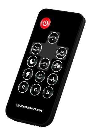 Xigmatek Fan Pack 3-in-1 3x120mm - Infinity G22A - Infinity Mirror, A-RGB