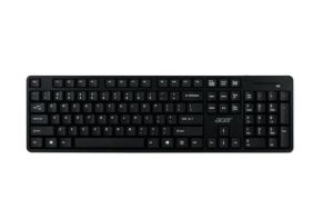 Комплект Acer Combo set AAK410 Keyboard & Mouse , Wireless, USB, Standard, Black, No Cyrillic